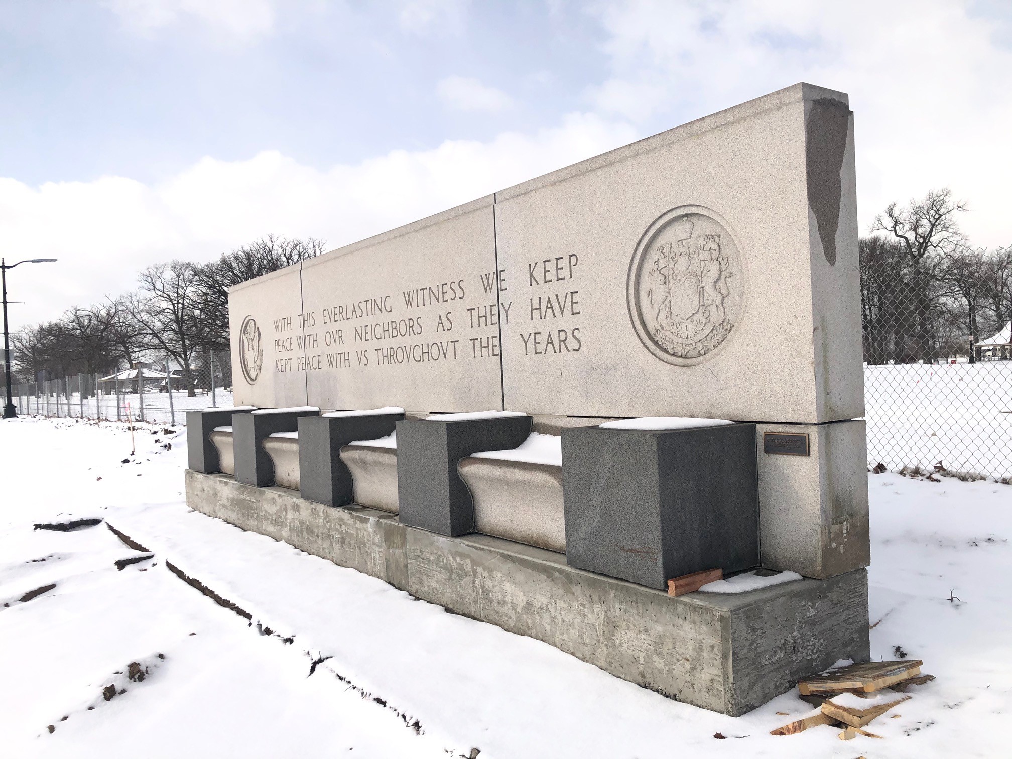 Canadian Peace Monument – Elevated and Reassembled by JMD Building ...